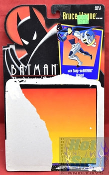 1992 Batman Animated Series Bruce Wayne Card Backer