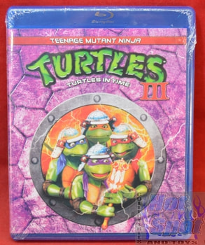 TMNT Teenage Mutant Ninja Turtles 3 Turtles in Time BluRay