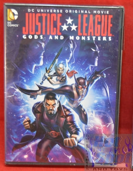 Justice League Gods and Monsters Movie on DVD