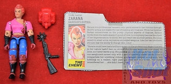 1986 Zarana Weapons and Accessories