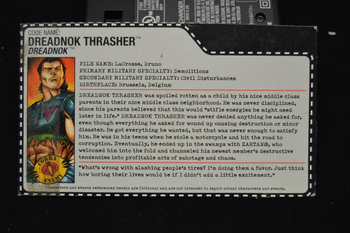 Dreadnok Thrasher File Card