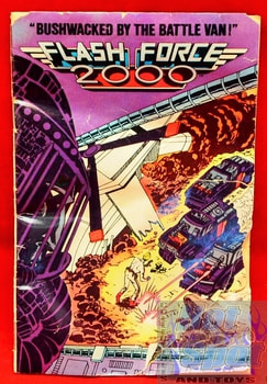 1984 Flash Force 2000 Comic Booklet