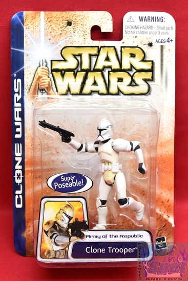 Clone Wars Army of the Republic Clone Trooper Figure