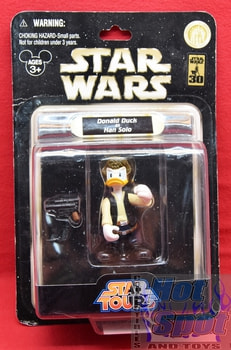 Star Tours Donald Duck as Han Solo Exclusive Figure