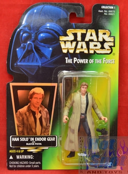 Green Card Han Solo in Endor Gear