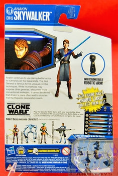The Clone Wars CW45 Anakin Skywalker