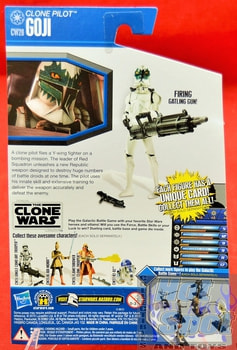 The Clone Wars CW28 Clone Pilot Goji