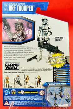 The Clone Wars CW Jungle Camo Arf Trooper