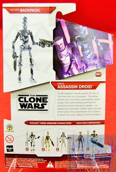 Star Wars The Clone Wars CW37 Ziro's Assassin Droid