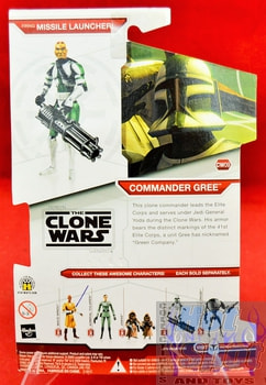 Star Wars The Clone Wars CW09 Commander Gree