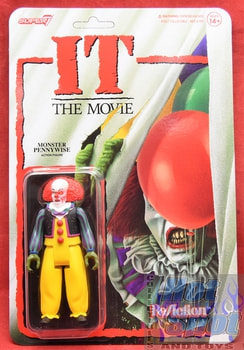 IT The Movie Monster Pennywise Reaction Figure