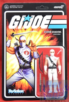 Storm Shadow Cobra Ninja Reaction Figure