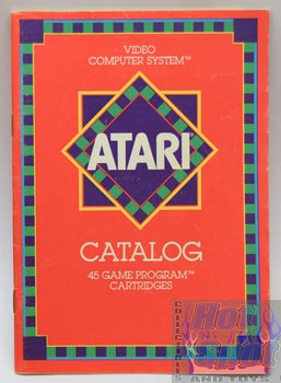 Atari 45 Game Catalog Booklet