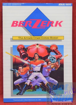 Atari 5200 Berzerk Instruction Booklet