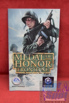Medal of Honor Frontline Instruction Manual Booklet