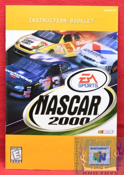 NASCAR 2000 Instruction Booklet