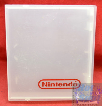 Cartridge Hardshell NES Case Clear w/ Red Logo
