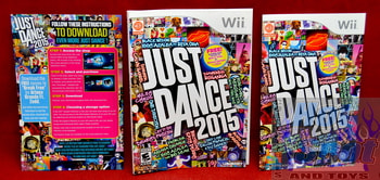 Just Dance 2015 Slip Cover & Booklet