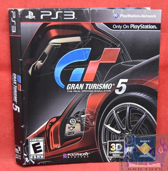 Gran Turismo 5 Slipcover & Booklet