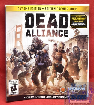 Dead Alliance Slip Cover, Booklets & Inserts