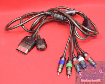 Component A/V YPbPr Cable for Original Xbox PS1 PS2 PS3