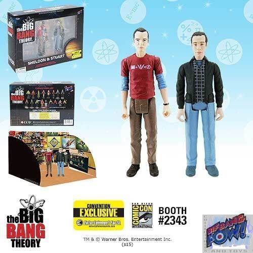 SDCC Big Bang Exclusive Sheldon and Stuart