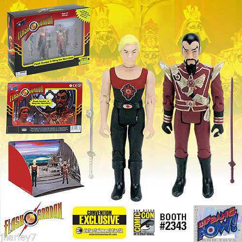 SDCC Flash Gordon 2 pack Exclusive