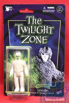 Twilight Zone Figures Gremlin Glow in the Dark Figure