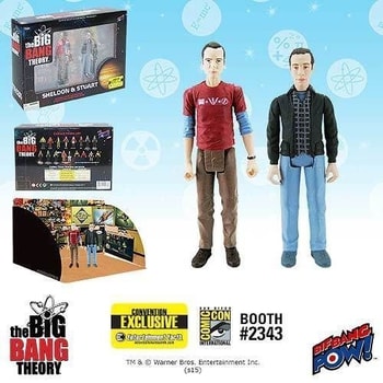 SDCC Big Bang Exclusive Sheldon and Stuart