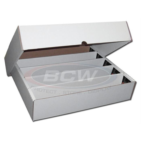 5000 Count Storage Box (Full Lid) by BCW