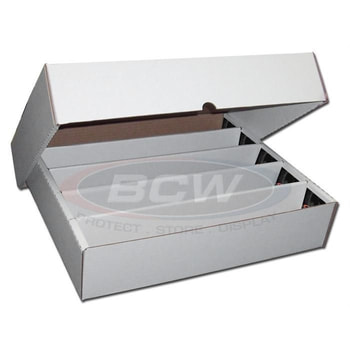 5000 Count Storage Box (Full Lid) by BCW