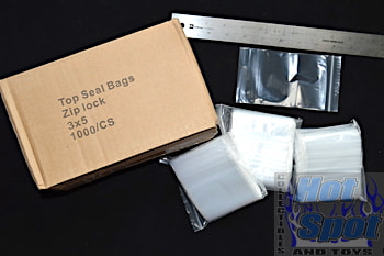 3 x 5 Zip Lock Baggie