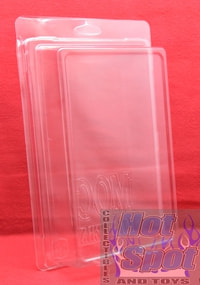 MOC Masters 3.75" (6"x9" Cardback) UV Action Figure Protective Clamshell Case - GI Joe Star Wars ReAction