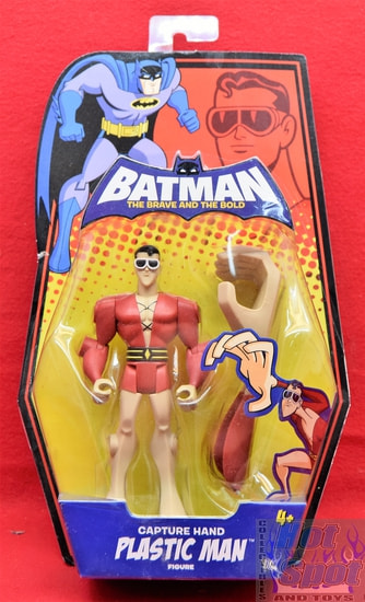 The Brave & The Bold Plastic Man Capture Hand Figure