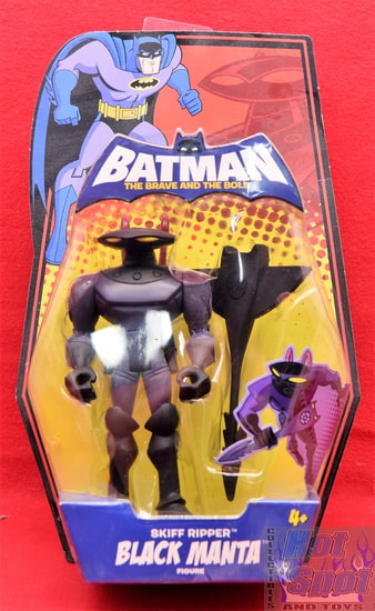 The Brave & The Bold Black Manta Skiff Ripper Figure