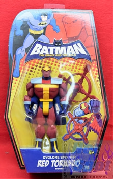 The Brave & The Bold Red Tornado Cyclone Spinner Figure