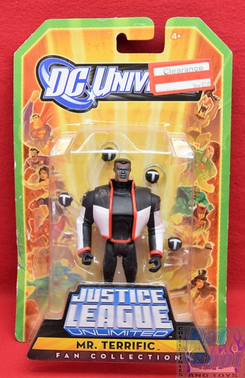 Justice League Unlimited Fan Collection Mr. Terrific Figure