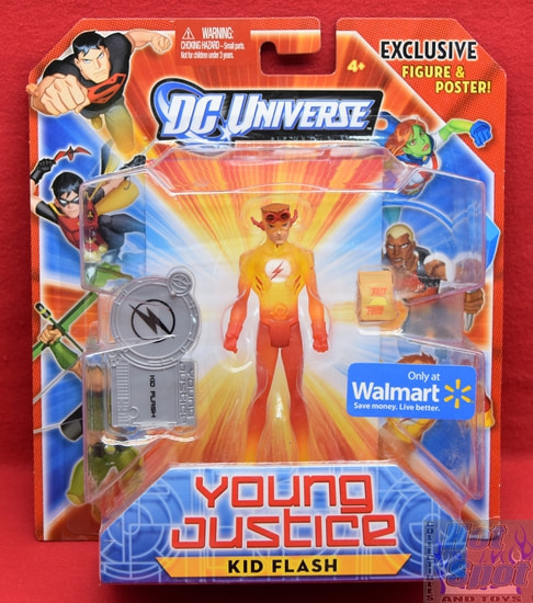 Young Justice Kid Flash Translucent Variant Figure
