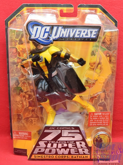 Classics 75 Years of Super Power Sinestro Corps: Batman Figure