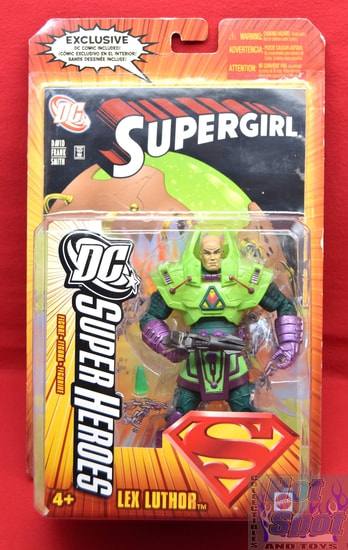 DC Super Heroes S3 Select Sculpt Lex Luthor 6" Figure & Comic Pack