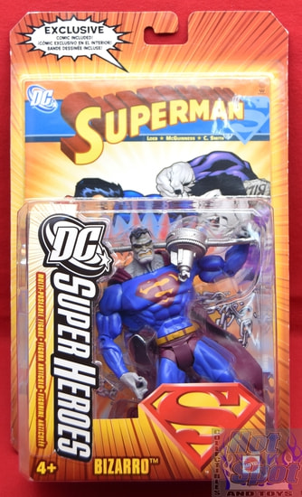 DC Super Heroes S3 Select Sculpt Bizarro 6" Figure & Comic Pack