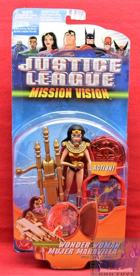 Justice League Mission Vision Wonder Woman Figure