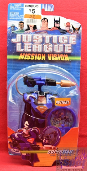 Justice League Mission Vision Superman Figure