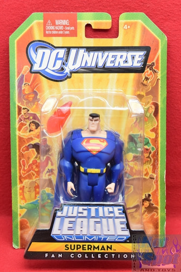 Justice League Unlimited Fan Collection Superman Blue Suit Figure