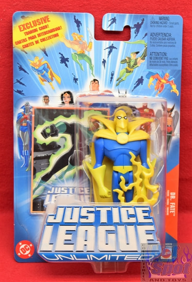 Justice League Unlimited Exclusive Trading Card Dr. Fate Figure