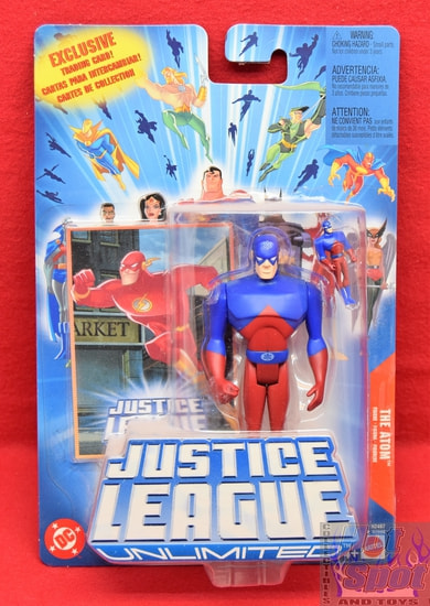 Justice League Unlimited Exclusive Trading Card The Atom Figure