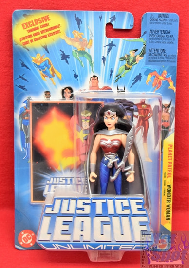 Justice League Unlimited ETC Planet Patrol Wonder Woman Figure