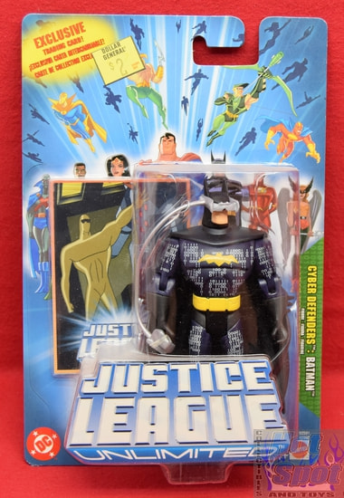 Justice League Unlimited ETC Cyber Defenders Batman Figure