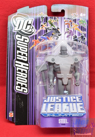 Justice League Unlimited DC Super Heroes Steel Figure