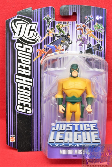 Justice League Unlimited DC Super Heroes Mirror Master Figure